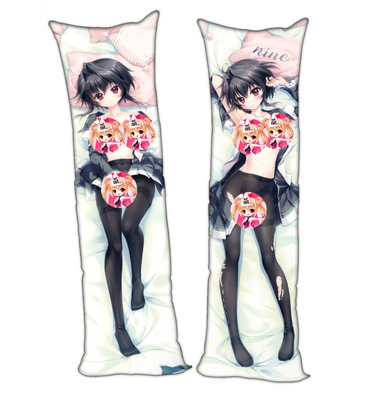 9-Nine-Here's Here or Here Yuuki Noa 3D Dakimakura Body Pillow Anime