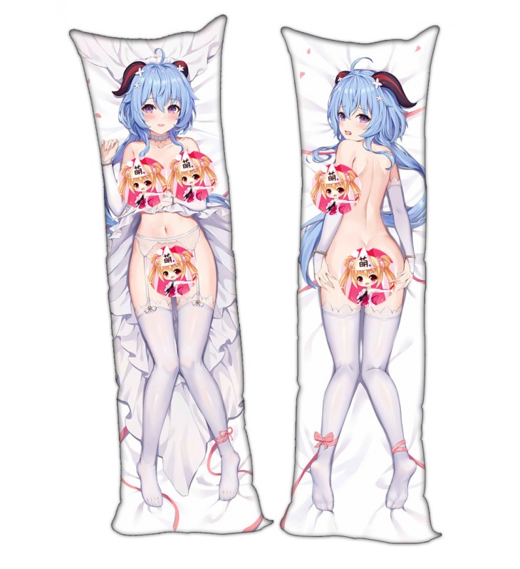 Genshin Impact Ganyu 3D Dakimakura Body Pillow Anime