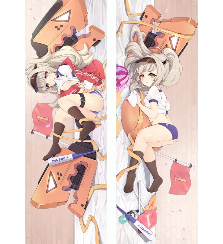 Azur Lane Z46 Anime Dakimakura Japanese Love Body Pillow Cover
