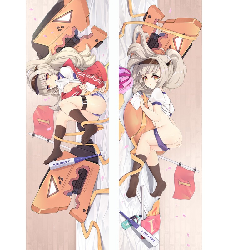 Azur Lane Z46 Anime Dakimakura Japanese Love Body Pillow Cover