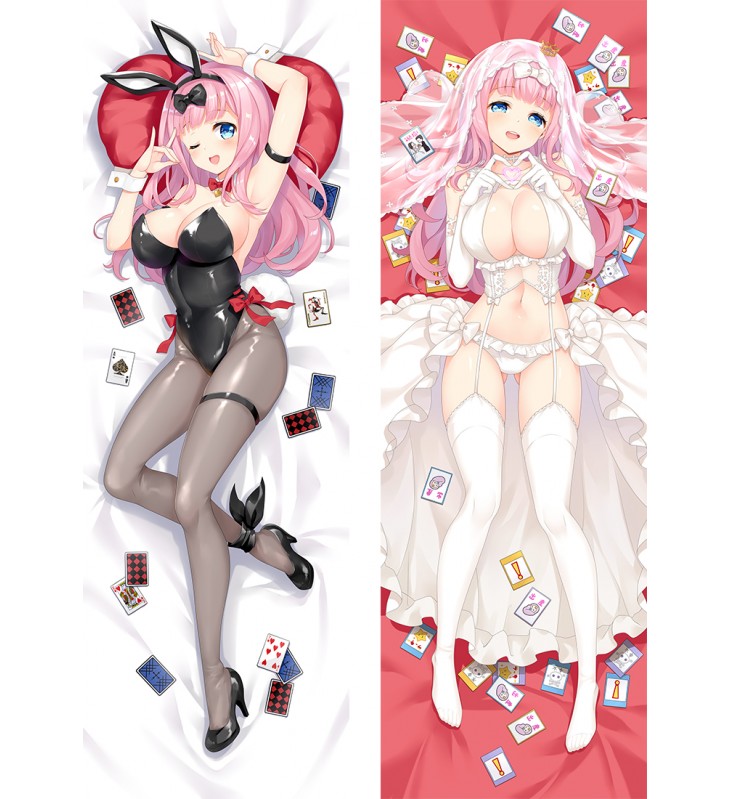 Kaguya-sama Love Is War Fujiwara Chika Anime Dakimakura Japanese Love Body Pillow Cover