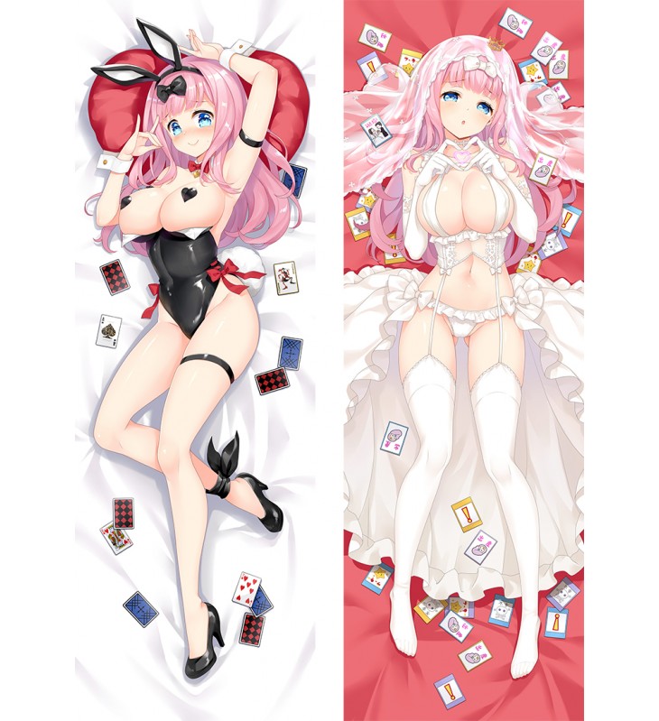 Kaguya-sama Love Is War Fujiwara Chika Anime Dakimakura Japanese Love Body Pillow Cover