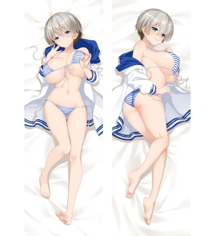 Uzaki-chan Wants to Hang Out Uzaki Hana Swimwear Full body waifu japanese anime pillowcases