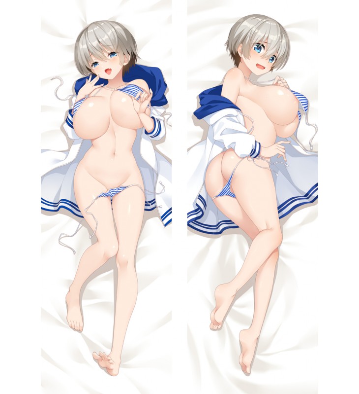 Uzaki-chan Wants to Hang Out Uzaki Hana Swimwear Full body waifu japanese anime pillowcases