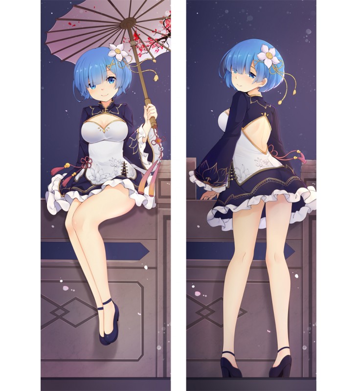 Re:Zero Starting Life in Another World Rem Cheongsam Full body waifu japanese anime pillowcases