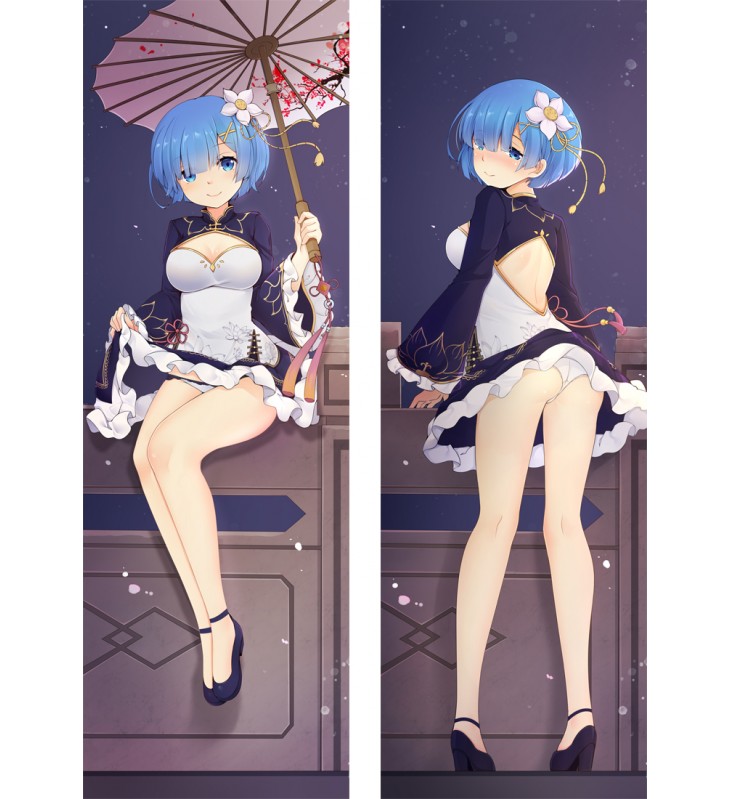 Re:Zero Starting Life in Another World Rem Cheongsam Full body waifu japanese anime pillowcases