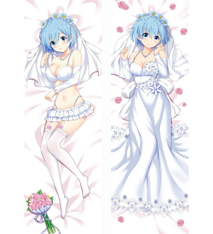 Re:Zero-Starting Life in Another World Rem Dakimakura 3d pillow japanese anime pillowcase