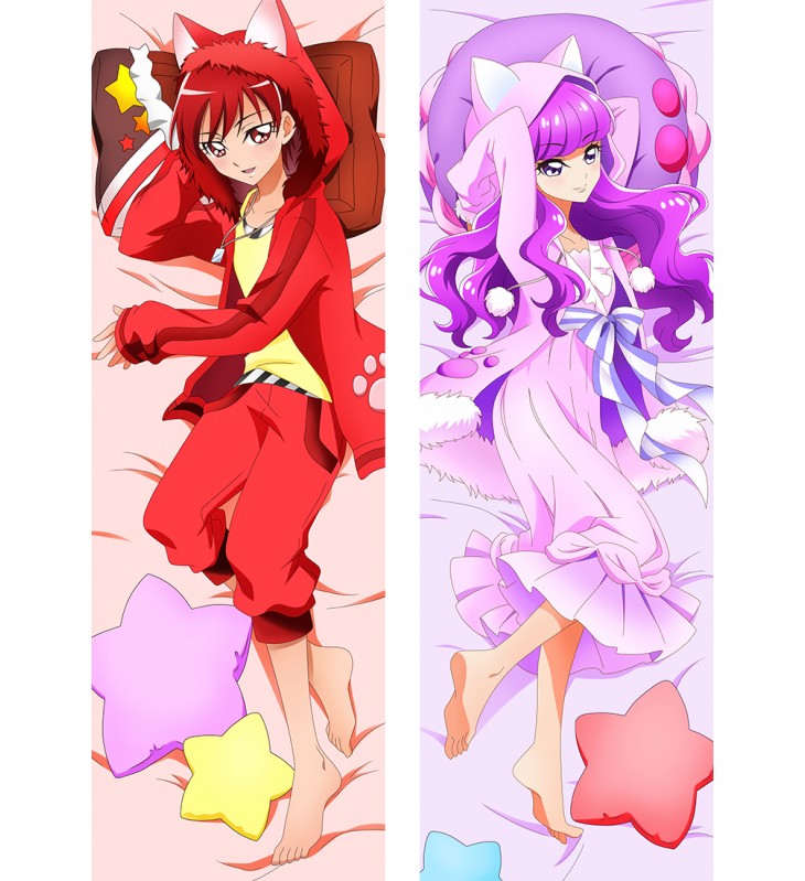 Pretty Cure Yukari Kotozume & Akira Kenjou Anime Dakimakura Hugging Body PillowCases