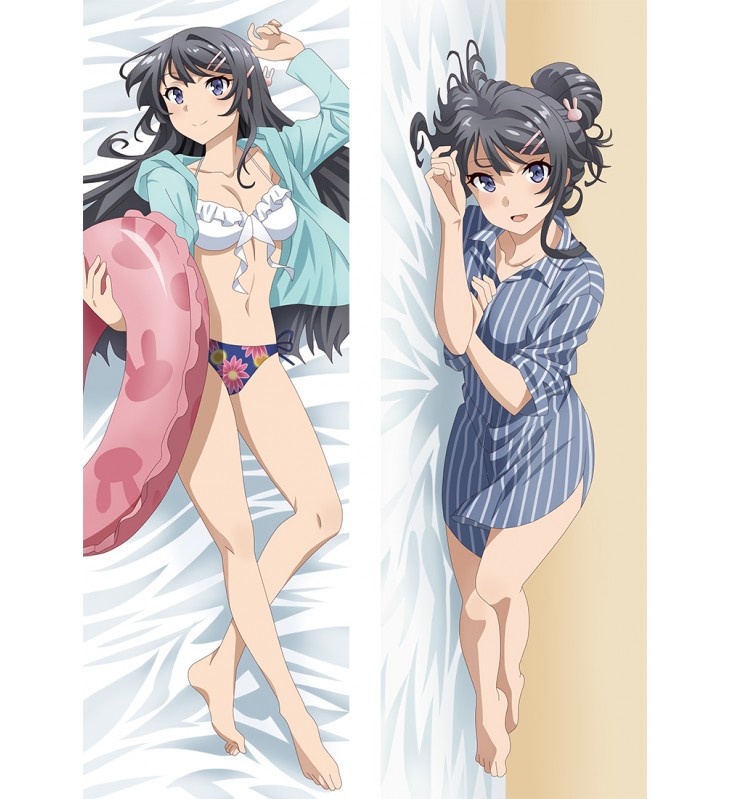 Rascal Does Not Dream of Bunny Girl Senpai Sakurajima Mai Anime Dakimakura Hugging Body PillowCases