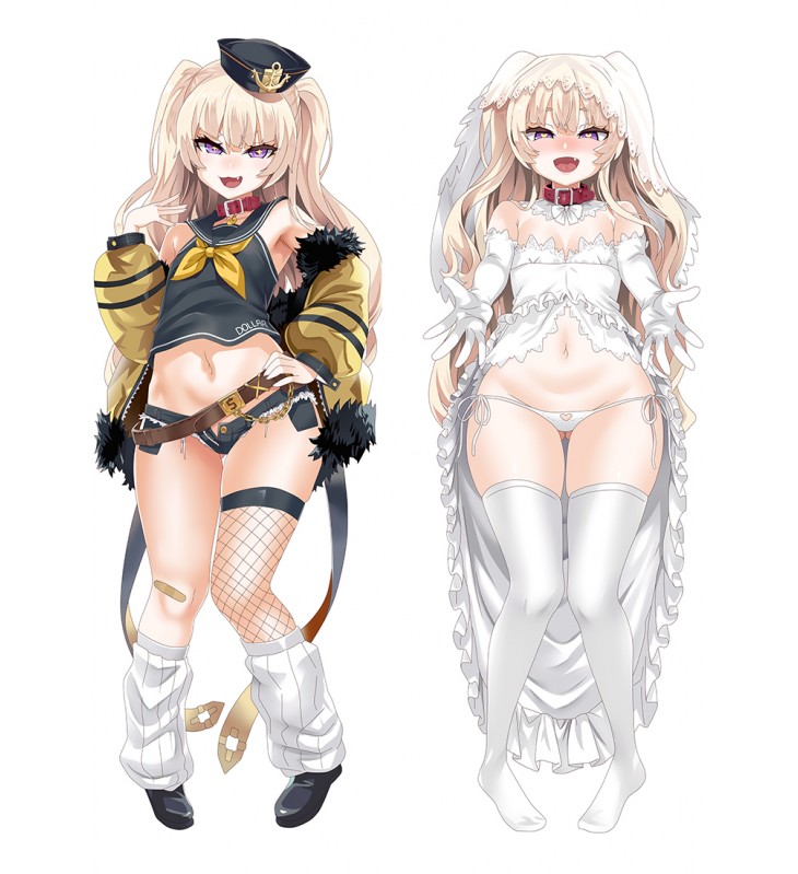 Azur Lane USS Bache (DD-470) Anime Dakimakura Japanese Love Body PillowCases