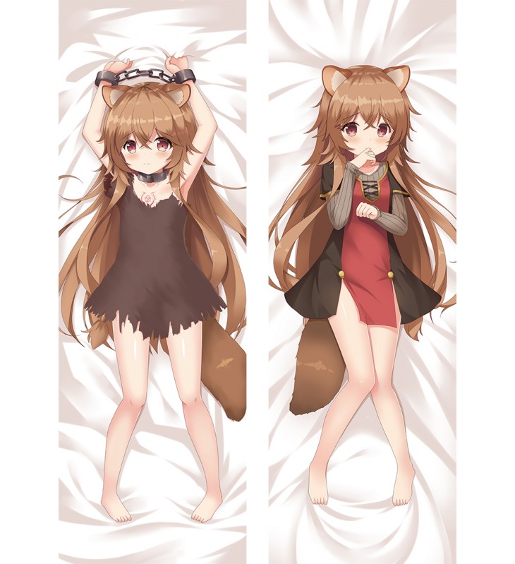 The Rising of the Shield Hero Raphtalia Anime Dakimakura Japanese Love Body PillowCases