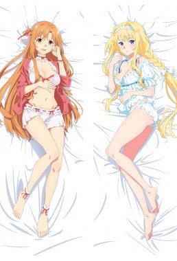 Sword Art Online Yuuki Asuna Anime Dakimakura Japanese Love Body PillowCases