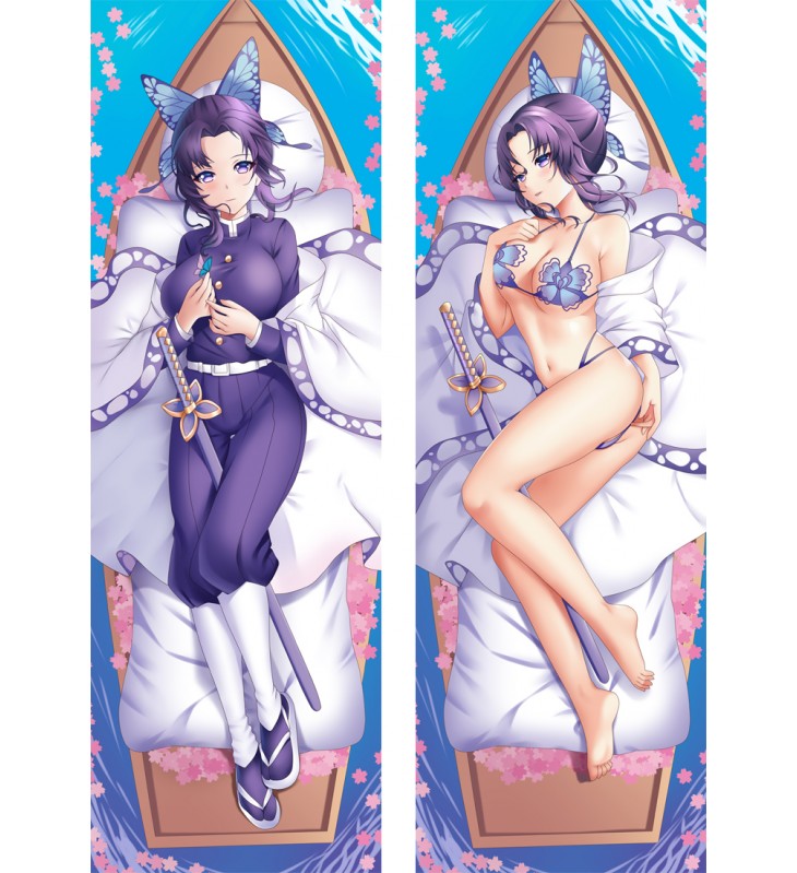 Demon Slayer Kimetsu no Yaiba Kochou Shinobu Full body waifu japanese anime pillowcases