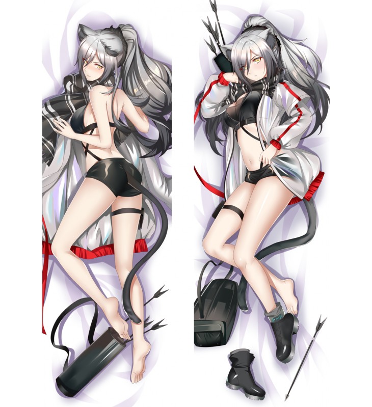 Arknights Schwarz Full body waifu japanese anime pillowcases