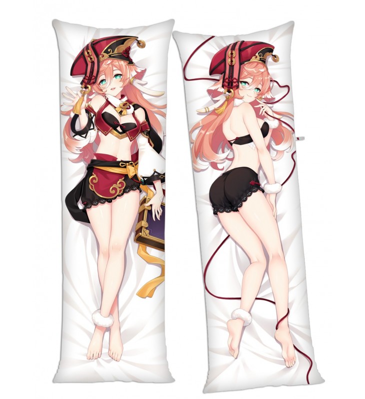 Genshin Impact Yanfei Anime Dakimakura Japanese Hugging Body Pillow Cover