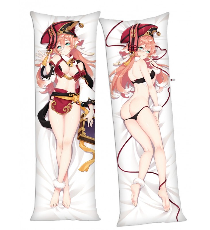 Genshin Impact Yanfei Anime Dakimakura Japanese Hugging Body Pillow Cover