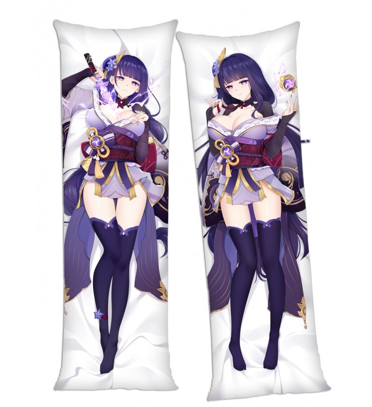 Genshin Impact Baal Anime Dakimakura Japanese Hugging Body Pillow Cover