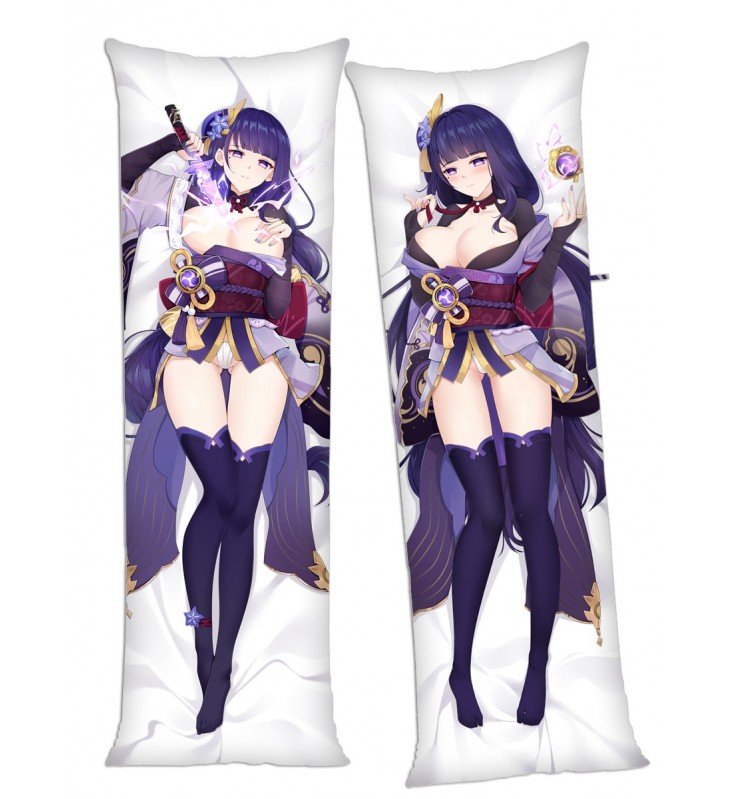 Genshin Impact Baal Anime Dakimakura Japanese Hugging Body Pillow Cover