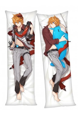 Tartaglia Genshin Impact Anime Dakimakura Japanese Hugging Body Pillow Cover