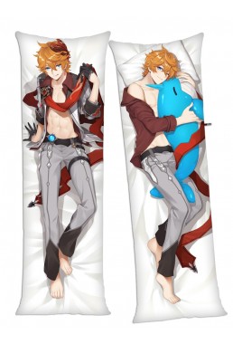 Tartaglia Genshin Impact Anime Dakimakura Japanese Hugging Body Pillow Cover