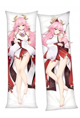 Genshin Impact Yae Miko Anime Dakimakura Japanese Hugging Body Pillow Cover