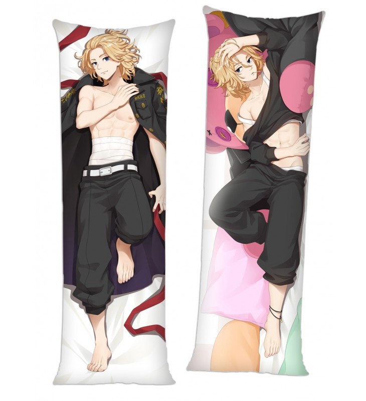 Tokyo Revengers Manjiro Sano Anime Dakimakura Pillow Hugging Body Pillowcover