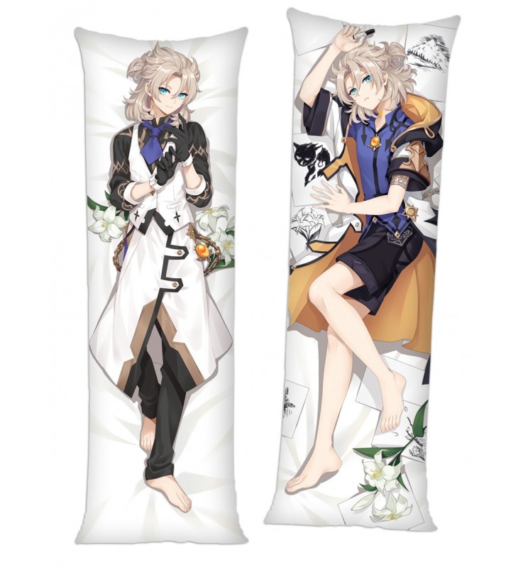 Genshin Impact ALBEDO Anime Dakimakura Pillow Hugging Body Pillowcover