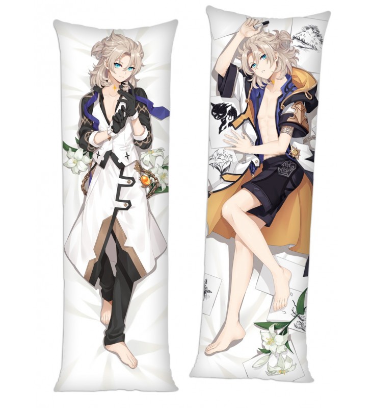 Genshin Impact ALBEDO Anime Dakimakura Pillow Hugging Body Pillowcover