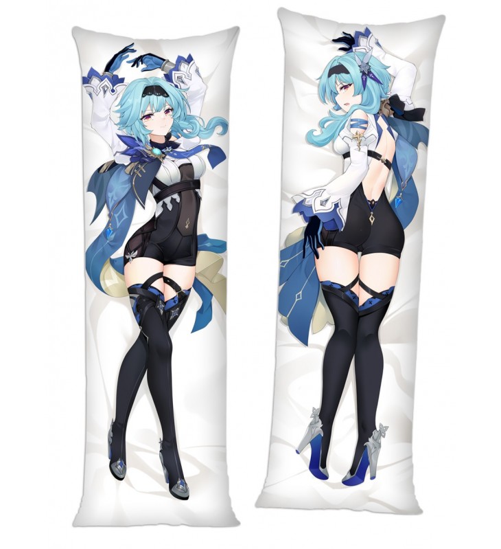 Genshin Impact Eula Anime Dakimakura Pillow Hugging Body Pillowcover