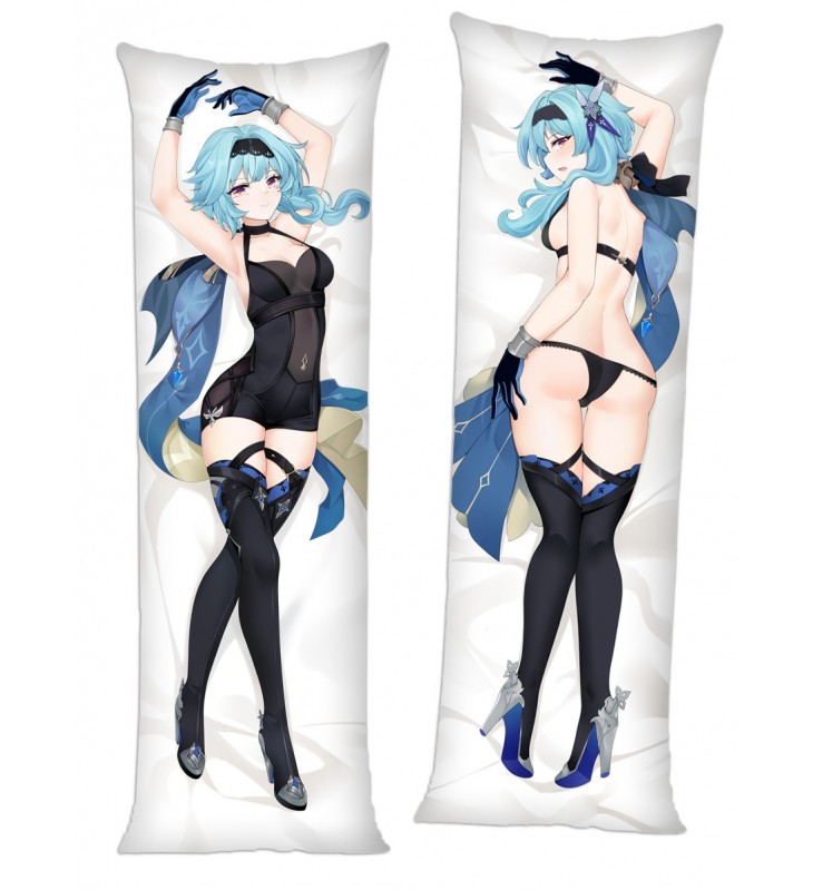 Eula Genshin Impact Anime Dakimakura Pillow Hugging Body Pillowcover