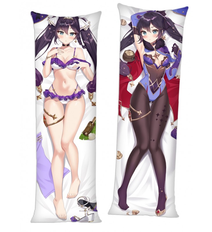 Genshin Impact Mona Anime Dakimakura Pillow Hugging Body Pillowcover