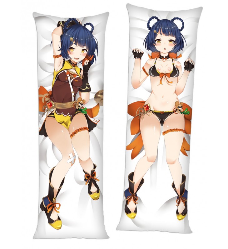 Genshin Impact Xiang Ling Anime Dakimakura Pillow Hugging Body Pillowcover