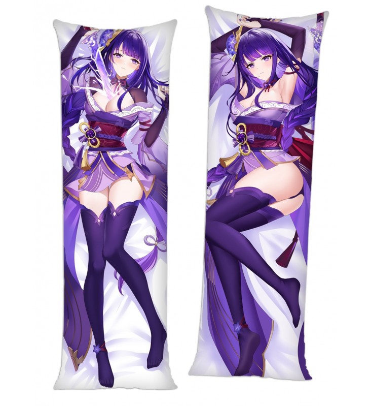 Genshin Impact Raiden Shogun Baal Anime Dakimakura Pillow Hugging Body Pillowcover