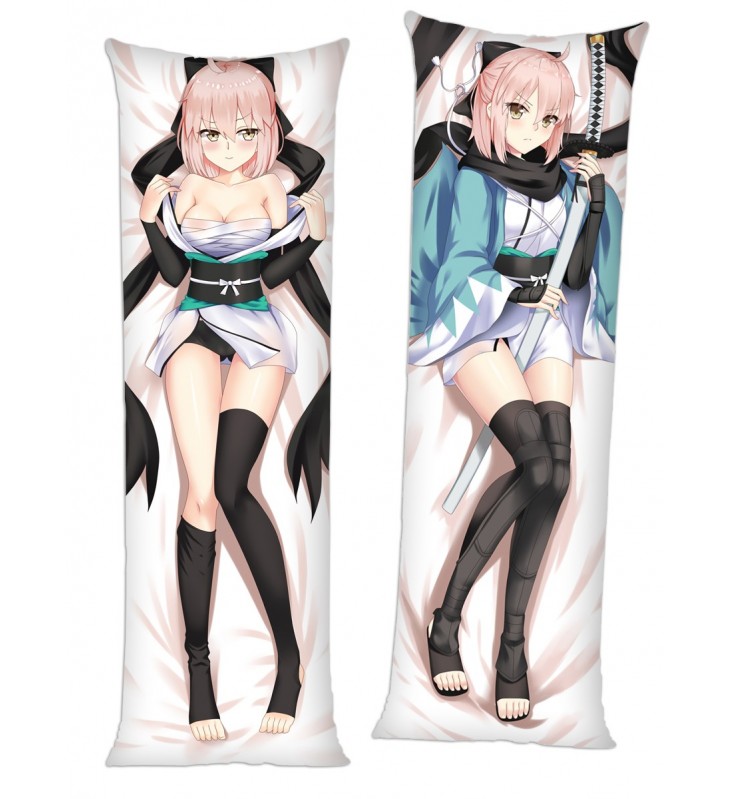 FateGrand Order FGO Okita Soji Anime Dakimakura Pillow Hugging Body Pillowcover