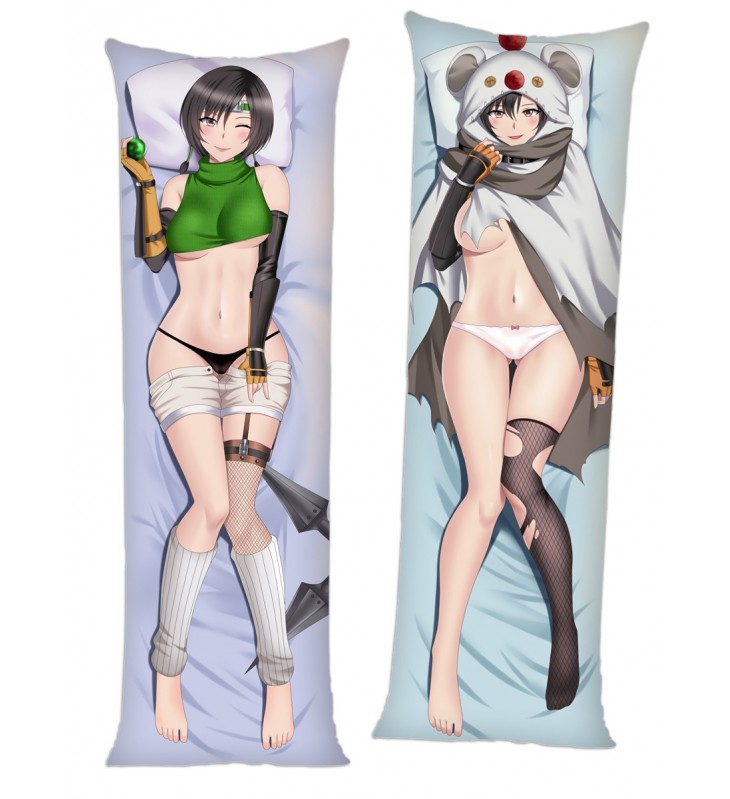 Final Fantasy YUNA Anime Dakimakura Pillow Hugging Body Pillowcover