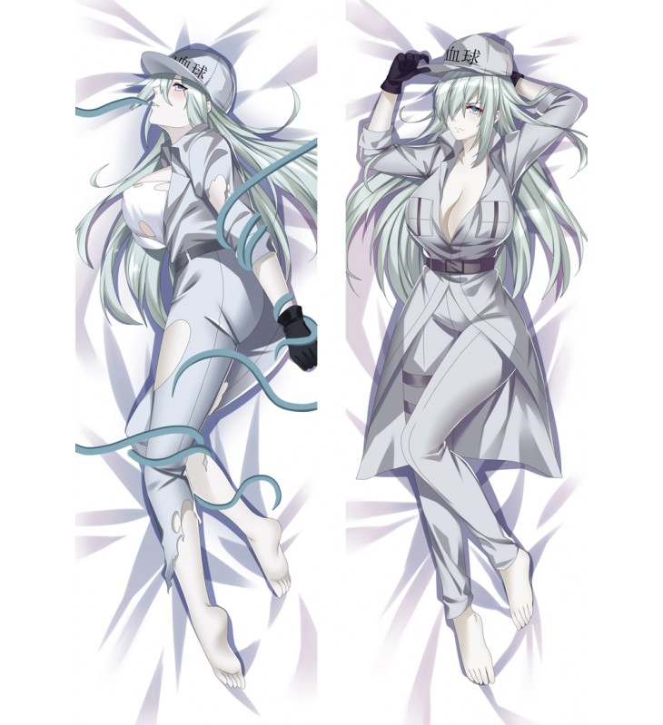 Cells at Work Black Blood Cell Dakimakura Body Pillow Anime
