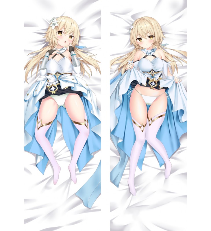 Genshin Impact Lumine Dakimakura Body Pillow Anime