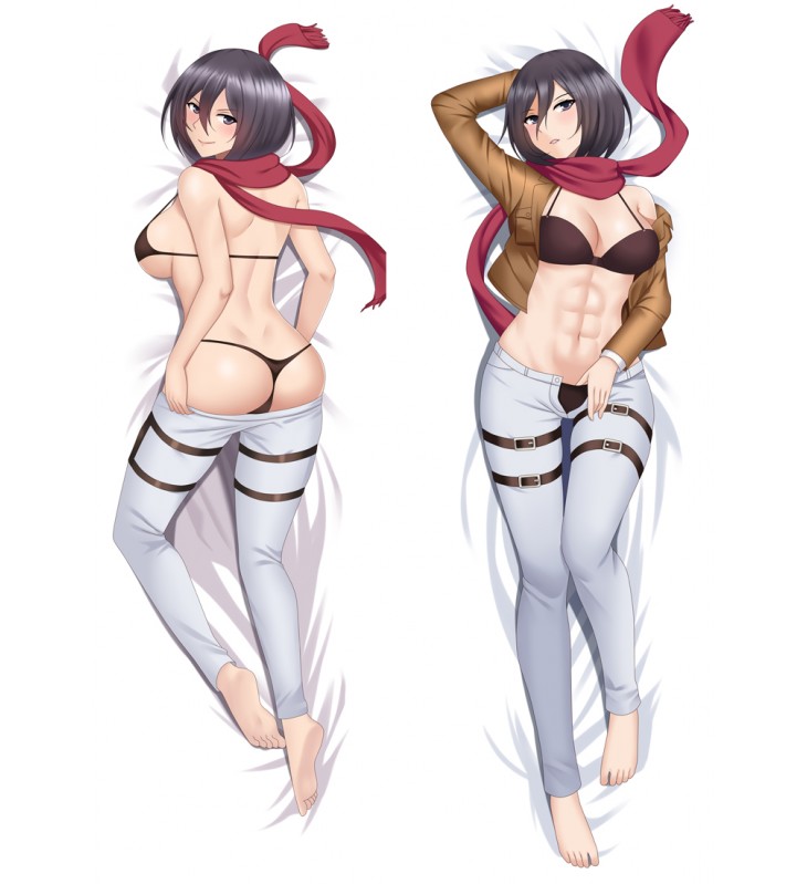 Attack on Titan Mikasa Ackerman Dakimakura Body Pillow Anime