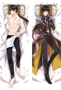 Genshin Impact ZhongLi Dakimakura Body Pillow Anime