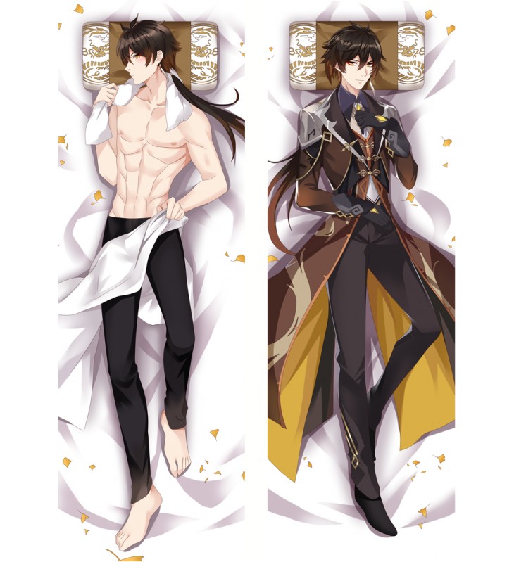 Genshin Impact ZhongLi Dakimakura Body Pillow Anime