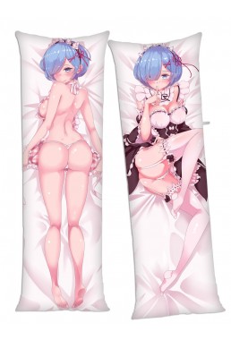 ReZero Rem Anime Dakimakura Japanese Hugging Body Pillow Cover