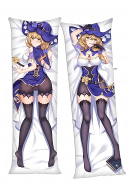 Genshin Impact Lisa Anime Dakimakura Japanese Hugging Body Pillow Cover