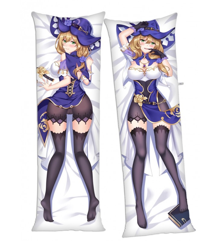 Genshin Impact Lisa Anime Dakimakura Japanese Hugging Body Pillow Cover