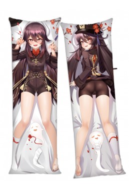 Genshin Impact Hutao Anime Dakimakura Japanese Hugging Body Pillow Cover