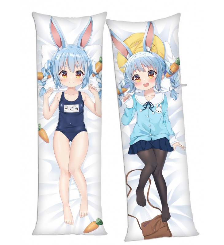 Virtual Youtuber Usada Pekora Anime Dakimakura Japanese Hugging Body Pillow Cover