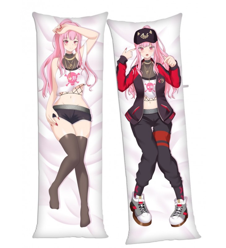 Virtual Youtuber Mori Calliope Anime Dakimakura Japanese Hugging Body Pillow Cover