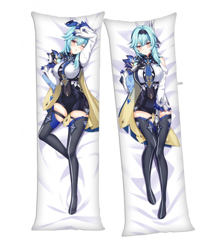 Genshin Impact Eula Anime Dakimakura Japanese Hugging Body Pillow Cover