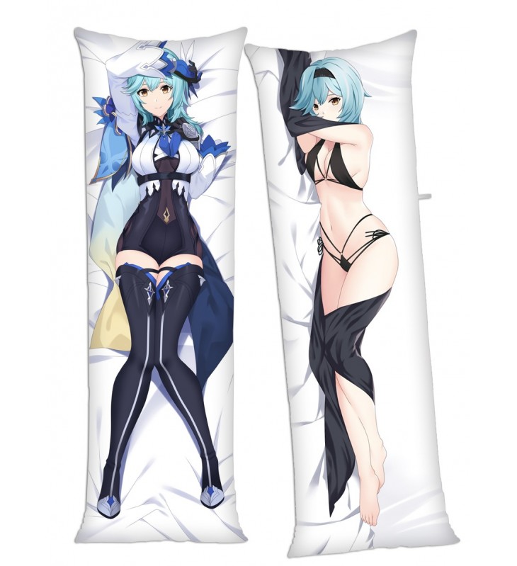 Genshin Impact Eula Anime Dakimakura Japanese Hugging Body Pillow Cover