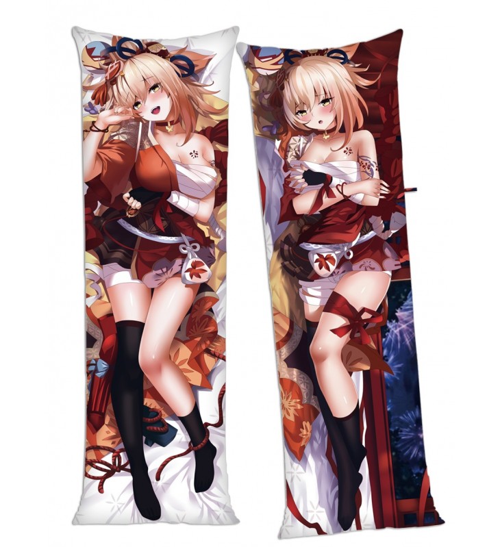 Genshin Impact YOIMIYA Anime Dakimakura Japanese Hugging Body Pillow Cover