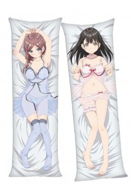 One Room Yui Hanasaka & Moka Aoshima Anime Dakimakura Japanese Hugging Body Pillow Cover
